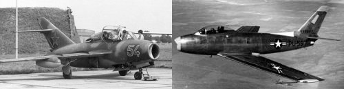 МиГ-15 VS F-86Сейбр